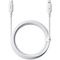 Baseus Silky Series Fast Charging Cable USB Type-C - Lightning (2 м, белый)