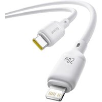Кабель Baseus Silky Series Fast Charging Cable USB Type-C - Lightning (2 м, белый) - Превью изображения №3 — Интернет-магазин ПроЗаказ
