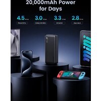 Внешний аккумулятор Ugreen PB312 20000mAh (черный) - Превью изображения №11 — Интернет-магазин ПроЗаказ