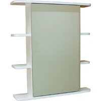 СанитаМебель Шкаф с зеркалом Камелия-04.65 (левый, белый)