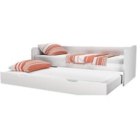 Кровать с выдвижным спальным местом Polini Kids Fun 4200 (белый) - Превью изображения №4 — Интернет-магазин ПроЗаказ