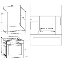 Электрический духовой шкаф Korting OKB 691 CSGW - Превью изображения №5 — Интернет-магазин ПроЗаказ