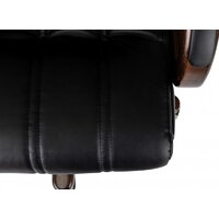 Офисное кресло Бюрократ T-9932W-LOW-Eco (черный, экокожа) - Превью изображения №7 — Интернет-магазин ПроЗаказ