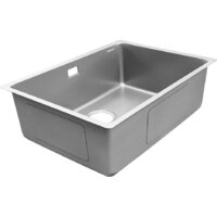 Кухонная мойка GranFest Metal нержавеющая сталь AISI 304 GF-5944 серебро - Превью изображения №2 — Интернет-магазин ПроЗаказ