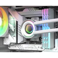 Система жидкостного охлаждения для процессора ID-Cooling FX240 INF White - Превью изображения №7 — Интернет-магазин ПроЗаказ