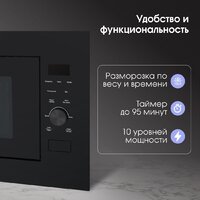 Микроволновая печь Zigmund & Shtain BMO 24 B - Превью изображения №7 — Интернет-магазин ПроЗаказ