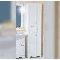  Бриклаер Шкаф-пенал Анна 52 (белый глянец) - Превью изображения №3 — Интернет-магазин ПроЗаказ