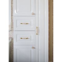  Бриклаер Шкаф-пенал Анна 52 (белый глянец) - Превью изображения №2 — Интернет-магазин ПроЗаказ