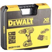 Дрель-шуруповерт DeWalt DCD771D2 (с 2-мя АКБ 2 Ah) - Превью изображения №3 — Интернет-магазин ПроЗаказ