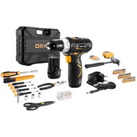 Дрель-шуруповерт Deko GCD12DU3 SET 104 063-4133 (с 2-мя АКБ, кейс, набор оснастки) - Превью изображения №3 — Интернет-магазин ПроЗаказ