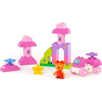 Конструктор Полесье Макси. Три кота. Карамелька на машинке 31277 (28эл) - Превью изображения №4 — Интернет-магазин ПроЗаказ