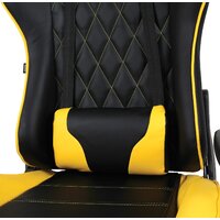 Игровое (геймерское) кресло Brabix GT Master GM-110 (черный/желтый) - Превью изображения №9 — Интернет-магазин ПроЗаказ