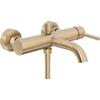 Смеситель Rea Lungo Matt Gold B8010 (белый) - Превью изображения №4 — Интернет-магазин ПроЗаказ