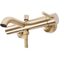 Смеситель Rea Lungo Matt Gold B8010 (белый) - Превью изображения №2 — Интернет-магазин ПроЗаказ