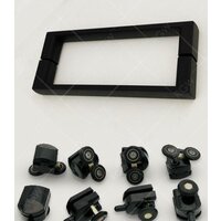 Душевой уголок RGW CL-48B (CL-14B + Z-050-1B) 32094895-014 150x90 (черный/прозрачное стекло) - Превью изображения №4 — Интернет-магазин ПроЗаказ