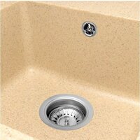 Кухонная мойка Saniteco Rosa (песок) - Превью изображения №9 — Интернет-магазин ПроЗаказ