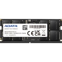 ADATA 16ГБ DDR5 SODIMM 4800 МГц AD5S480016G-S