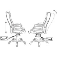 Игровое (геймерское) кресло Zombie 9 (черный/серый) - Превью изображения №10 — Интернет-магазин ПроЗаказ