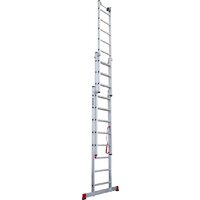 Лестница-стремянка Новая высота NV 523 трёхсекционная индустриальная 3x8 ступеней - Превью изображения №5 — Интернет-магазин ПроЗаказ