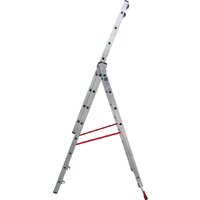 Лестница-стремянка Новая высота NV 523 трёхсекционная индустриальная 3x8 ступеней - Превью изображения №3 — Интернет-магазин ПроЗаказ