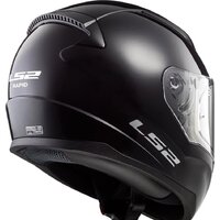 Мотошлем LS2 FF353 Rapid Solid (XL, black) - Превью изображения №2 — Интернет-магазин ПроЗаказ