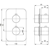 Душевая система  Deante Box Steel BXYZFEBT - Превью изображения №20 — Интернет-магазин ПроЗаказ