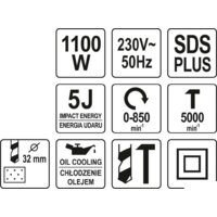 Перфоратор Yato YT-82123 - Превью изображения №6 — Интернет-магазин ПроЗаказ