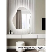 Зеркало EMZE 76x92 LED.CLOUD.76.92.4K (с подсветкой) - Превью изображения №7 — Интернет-магазин ПроЗаказ