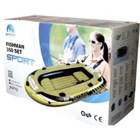 Гребная лодка Jilong Fishman 350 Set - Превью изображения №3 — Интернет-магазин ПроЗаказ