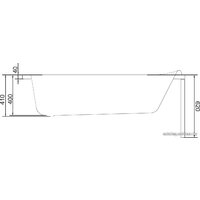 Ванна Cersanit Santana 160x70 - Превью изображения №4 — Интернет-магазин ПроЗаказ