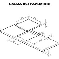 Варочная панель LEX EVH 430A BL - Превью изображения №3 — Интернет-магазин ПроЗаказ