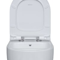 Унитаз подвесной Berges Wasserhaus Ego XL 54 с функцией биде, с сиденьем Slim SO - Превью изображения №2 — Интернет-магазин ПроЗаказ