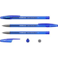 Набор гелевых ручек Erich Krause R-301 Original Gel Stick синий 42723 (3 шт) - Превью изображения №2 — Интернет-магазин ПроЗаказ