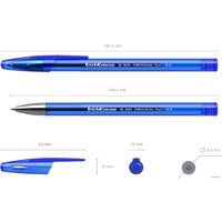 Набор гелевых ручек Erich Krause R-301 Original Gel Stick синий 42723 (3 шт) - Превью изображения №4 — Интернет-магазин ПроЗаказ