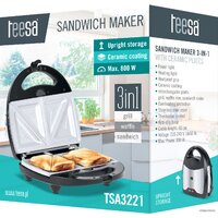 Многофункциональная сэндвичница Teesa TSA3221 - Превью изображения №4 — Интернет-магазин ПроЗаказ