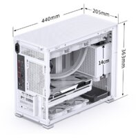Корпус Jonsbo D31 Mesh Screen (белый) - Превью изображения №9 — Интернет-магазин ПроЗаказ