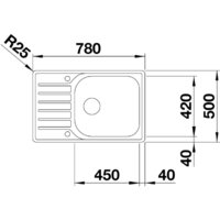 Кухонная мойка Blanco Lantos XL 6 S-IF Compact 523140 - Превью изображения №2 — Интернет-магазин ПроЗаказ