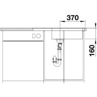 Кухонная мойка Blanco Lantos XL 6 S-IF Compact 523140 - Превью изображения №4 — Интернет-магазин ПроЗаказ