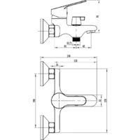 Смеситель Wellerein Aura 21AR54 - Превью изображения №7 — Интернет-магазин ПроЗаказ