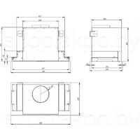 Кухонная вытяжка Akpo Neva Glass 60 WK-10 (черное стекло/нержавеющая сталь) - Превью изображения №4 — Интернет-магазин ПроЗаказ