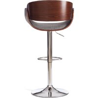 Стул TetChair Lando (серый/орех/хром) - Превью изображения №5 — Интернет-магазин ПроЗаказ