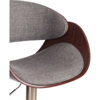 Стул TetChair Lando (серый/орех/хром) - Превью изображения №7 — Интернет-магазин ПроЗаказ