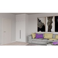 Шкаф распашной Рэйгрупп Рэй S257-B3-1-EB В3-1 (дуб элисон/белый премиум) - Превью изображения №3 — Интернет-магазин ПроЗаказ