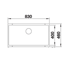 Кухонная мойка Blanco Subline 800-U (антрацит) - Превью изображения №4 — Интернет-магазин ПроЗаказ