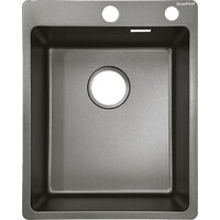 Кухонная мойка GranFest Metal нержавеющая сталь AISI 304 GF-4050 титан - Превью изображения №2 — Интернет-магазин ПроЗаказ