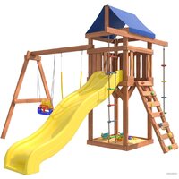 Игровой комплекс National Tree Company С качелями 3 в 1 и гибкими подвесными IgroWoods ДП-15 - Превью изображения №2 — Интернет-магазин ПроЗаказ