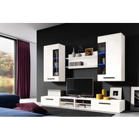 Шкаф распашной Мебельград Кельн (белый аляска/белый глянец) - Превью изображения №3 — Интернет-магазин ПроЗаказ