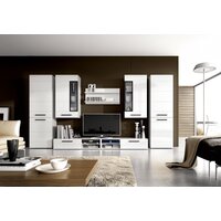 Шкаф распашной Мебельград Кельн (белый аляска/белый глянец) - Превью изображения №4 — Интернет-магазин ПроЗаказ