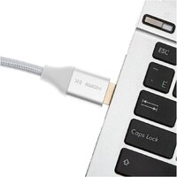 Кабель CACTUS CS-HDMI.2.1-5 (5 м, серебристый) - Превью изображения №3 — Интернет-магазин ПроЗаказ