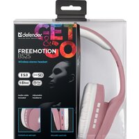 Наушники Defender FreeMotion B525 (розовый/белый) - Превью изображения №6 — Интернет-магазин ПроЗаказ